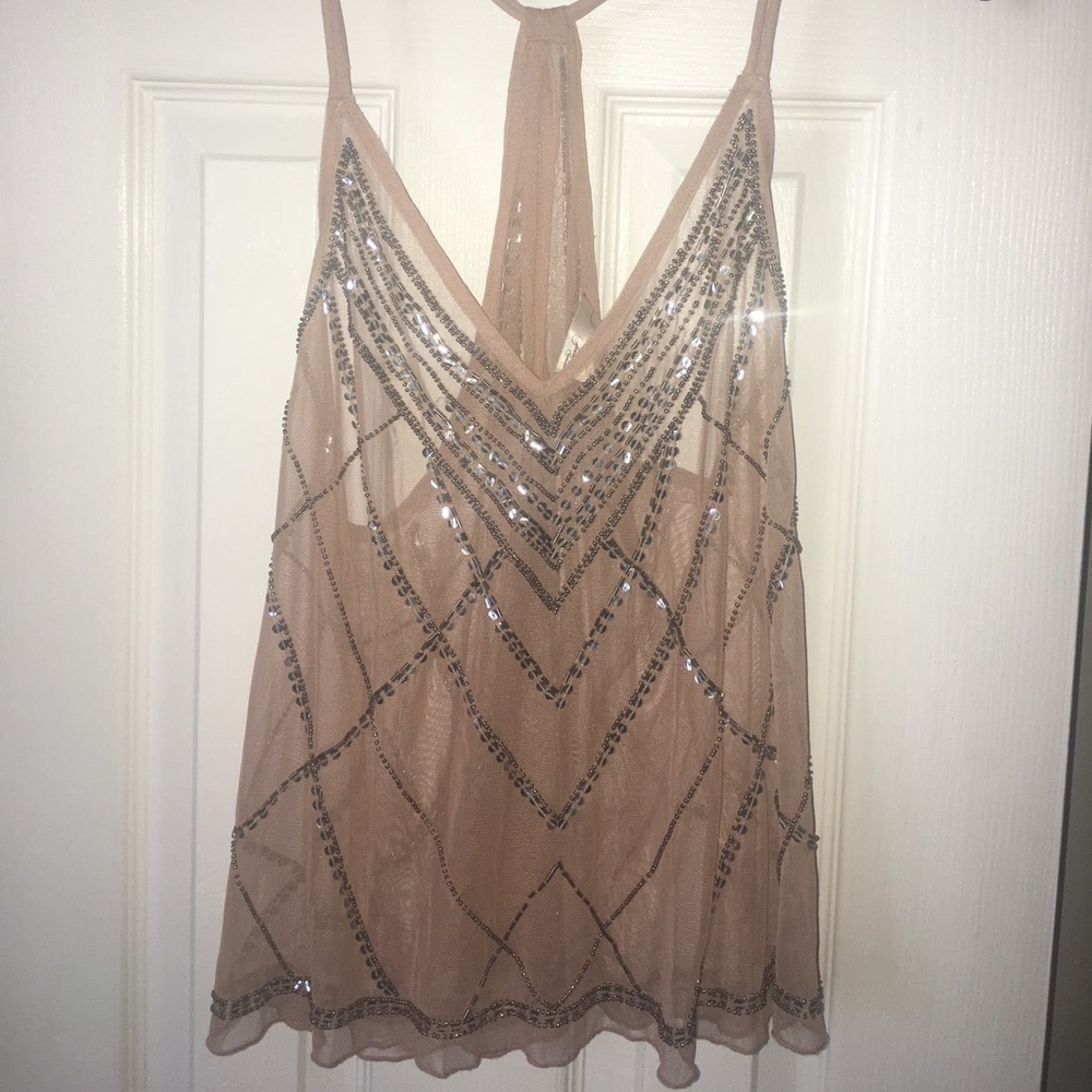Sequin top